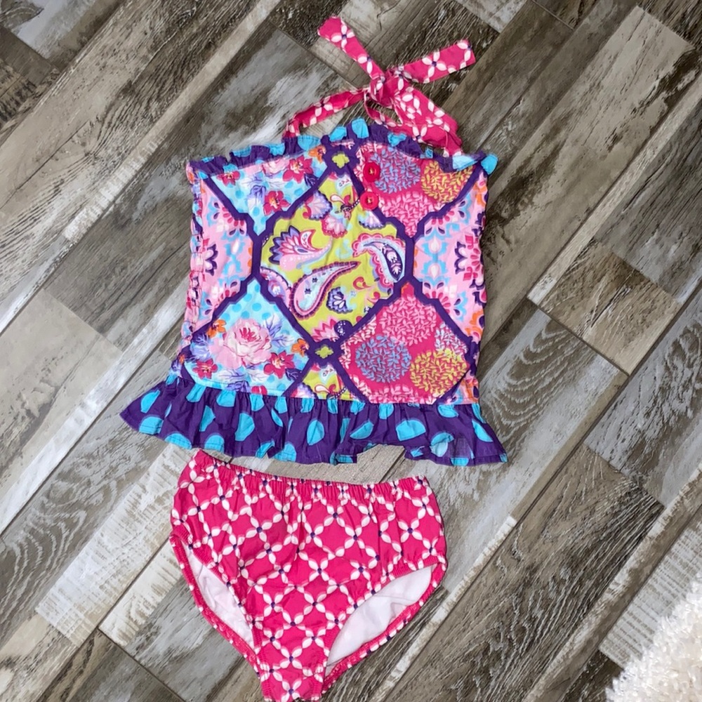 EUC Eleanor Rose Liliana swimsuit size 8-10